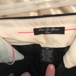 Pants - Olivia & Grace career black trousers Sz 6petite Pants - Olivia & Grace career black trousers Sz 6petite